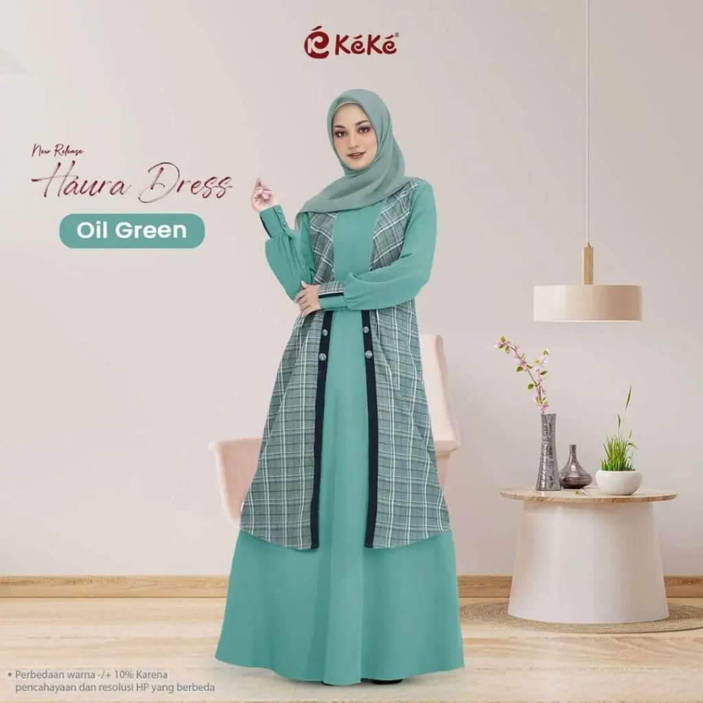 GAMIS TERBARU KEKE HAURA DRESS