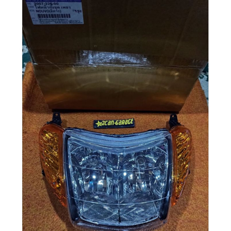 Replektor HMA Nouvo Lele smoke thailand Lampu depan HMA Nouvo lele