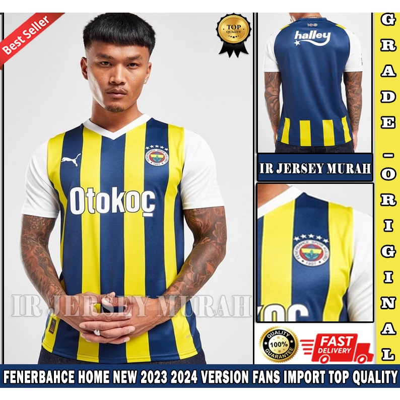 Jersey Fenerbahce Home 2023/2024 Grade Ori Import Top Quality Version Fans Stadium - jersey fenerbah