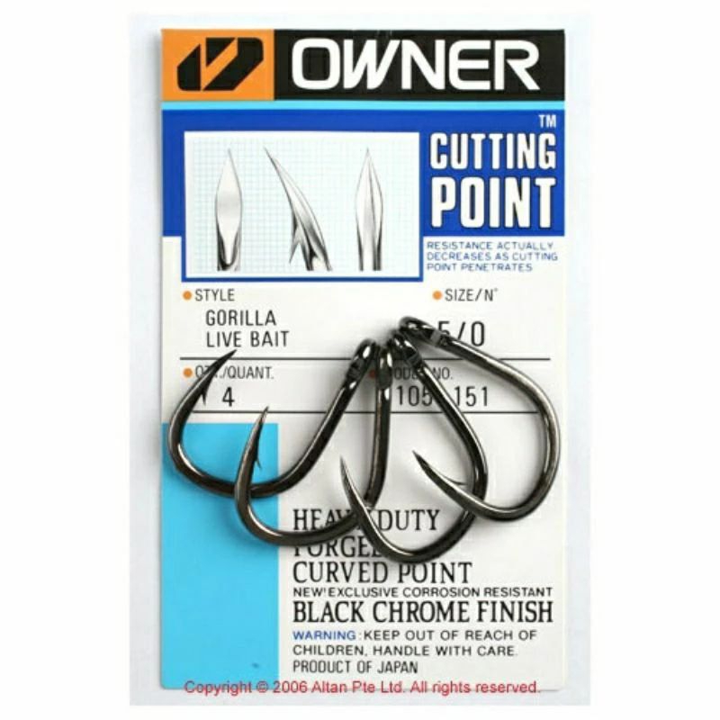 Kail Owner Cutting Point Gorilla Live Bait 5105-181