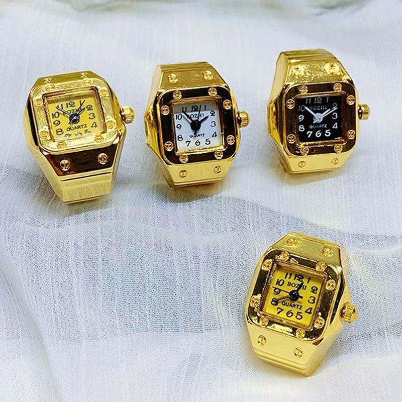 jam cincin vintage pria wanita ,jam cincin mini unik