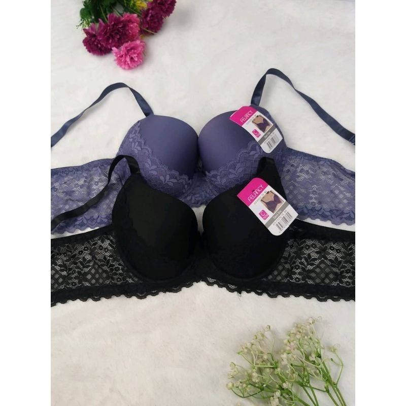 FELANCY-bh bra berkawat cup full busa tipis-01233