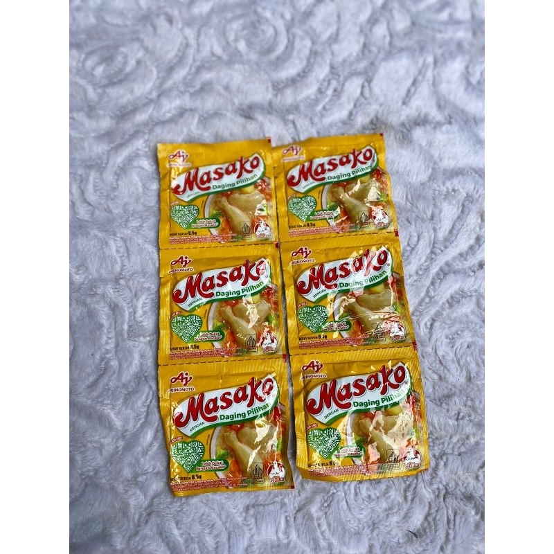 

Masako Bumbu masak instan bumbu kaldu 6 pcs sachet