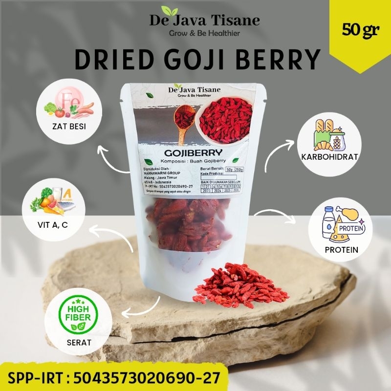 

Goji Berry Dried Gojiberry Merah Kichie 50 g