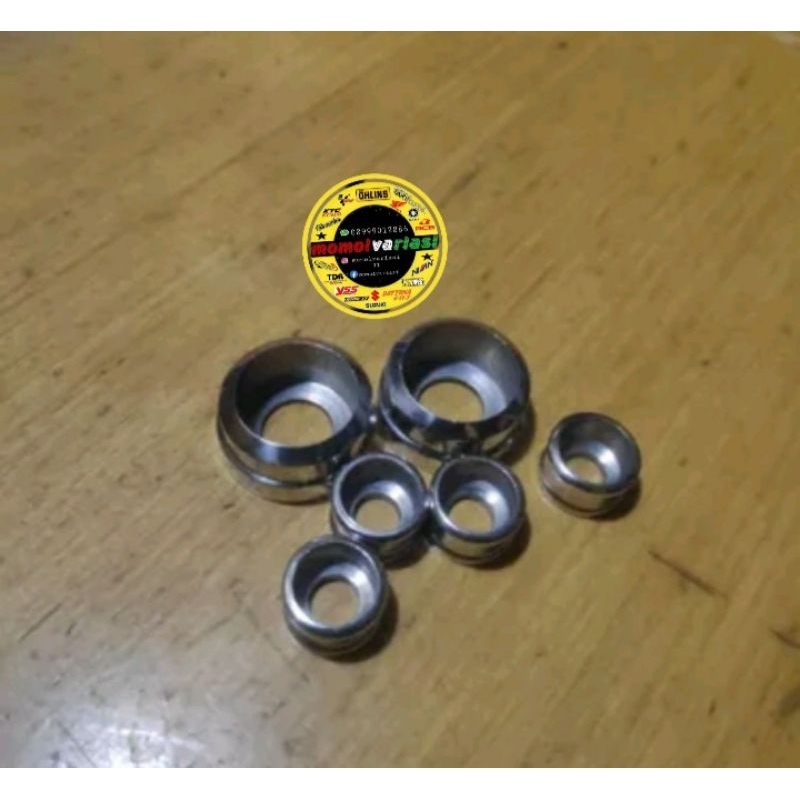 ring baut stanlis drat 14 L8 model cincin