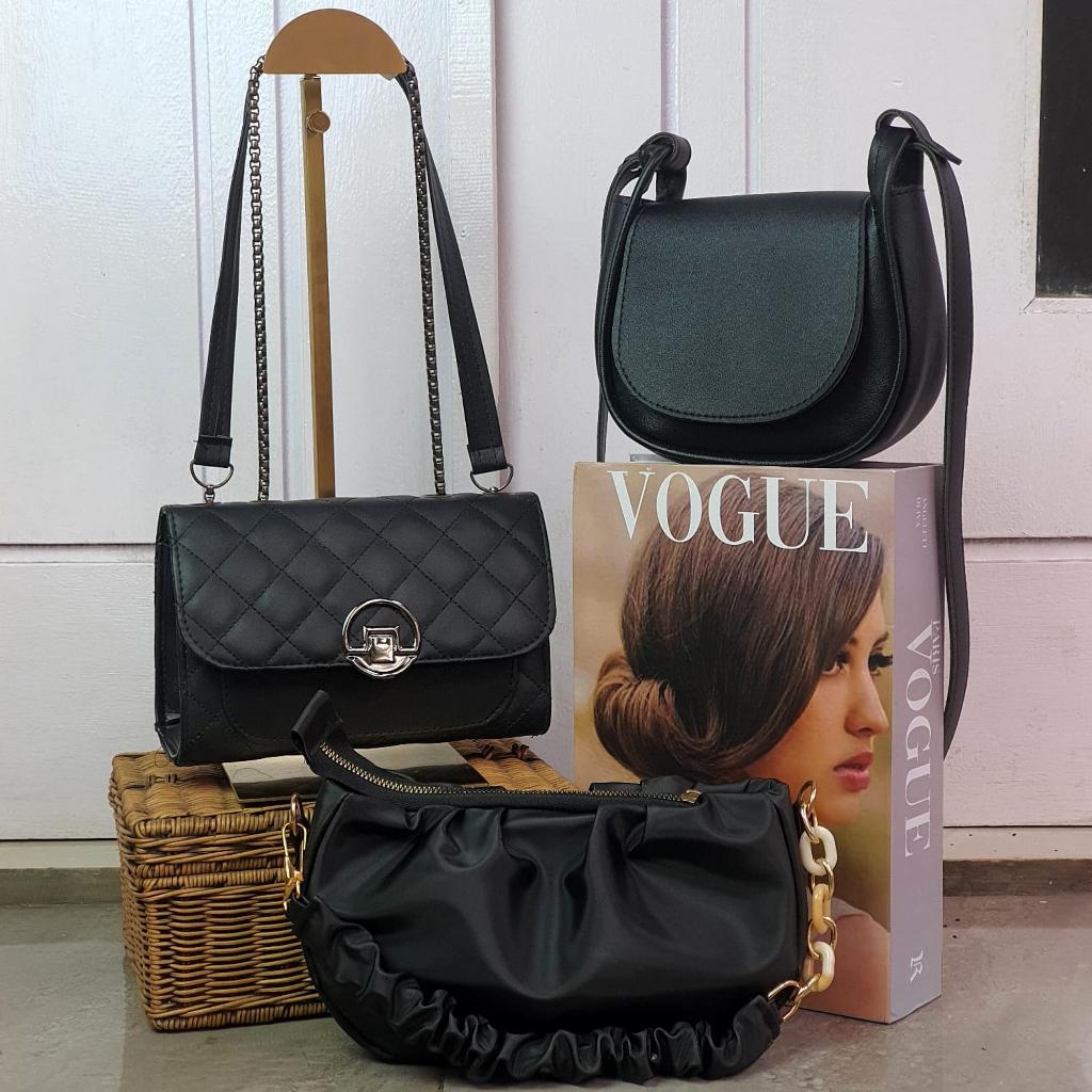IZNADA PROMO Bundling  3 Tas Selempang Wanita  (Octa, Aura, Luna)