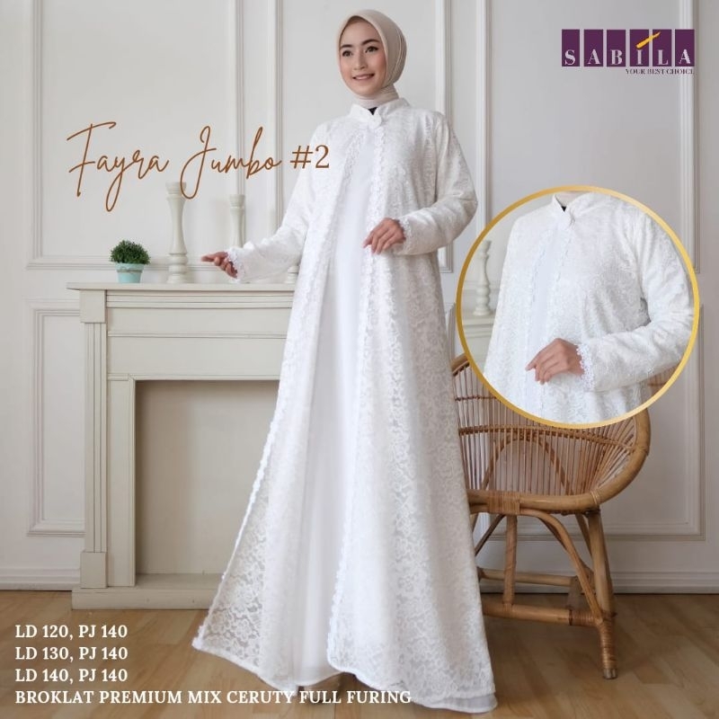 100% ORI Fayra #2 dress by Sabila / Ld 120/130/140 Pb 140