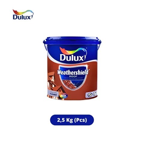 DULUX WEATHERSHIELD ROOF 2,5L CAT GENTENG - CAT ATAP