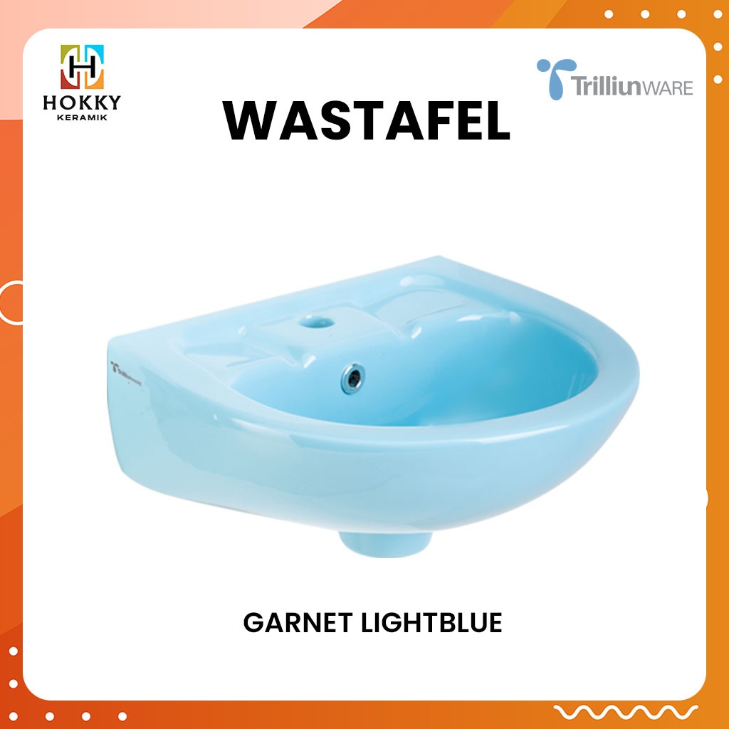 Wastafel trilliunware garnet