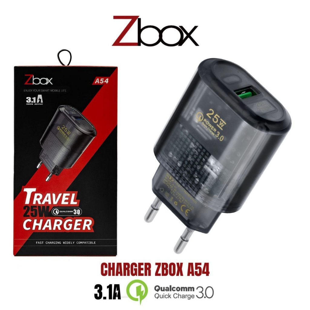 CHARGER ZBOX A54 | MICRO | TYPE-C | ORIGINAL | TERLARIS