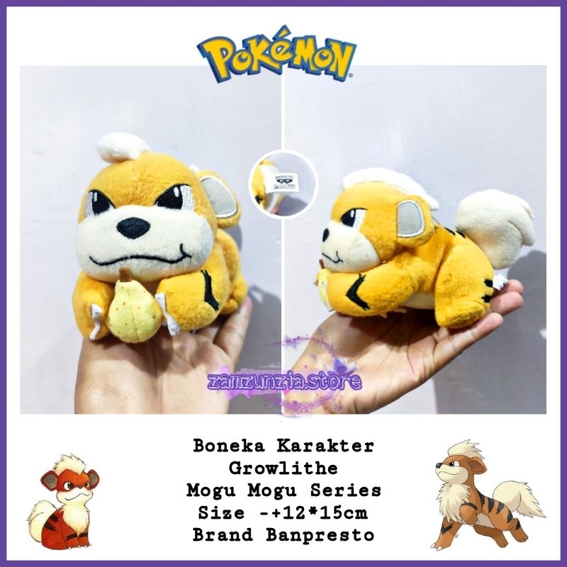 BONEKA POKEMON GROWLITHE