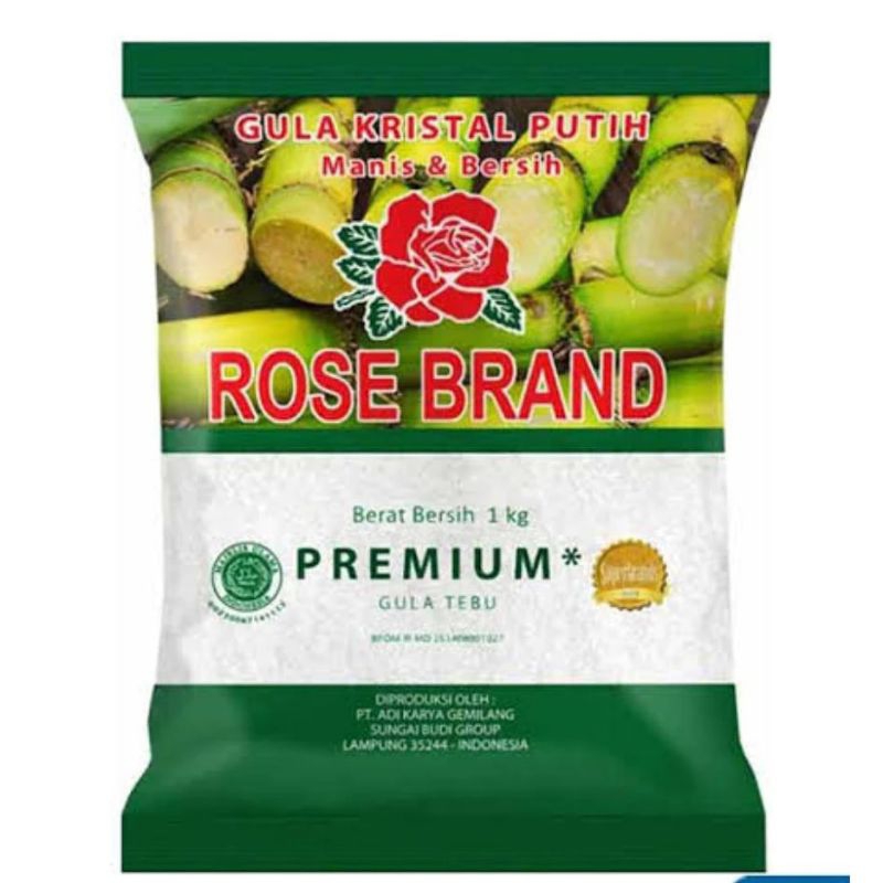 

gula rose brand 1 kg