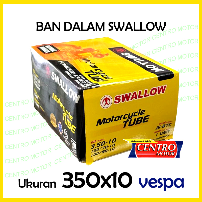 Ban Dalam Swallow 350-10,ban dalam vespa 350-10