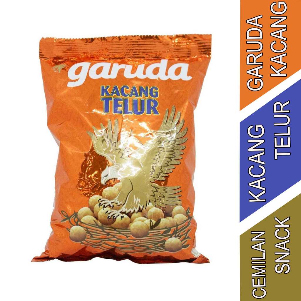 

Snack Kacang - Kacang Telur Garuda - Kacang Telur - 210gr