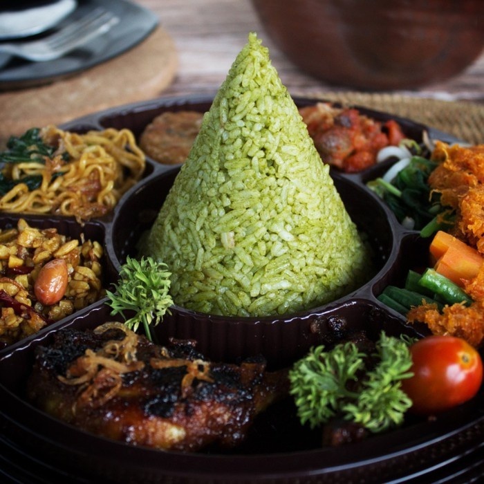 

TUMPENG MINI NASI KUNING PAKET EKONOMIS