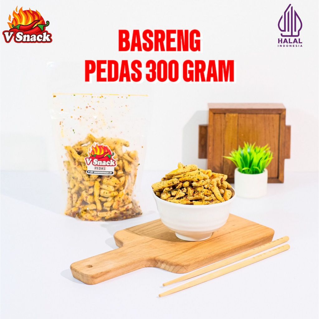 

Basreng Pedas Jeruk Purut 300Gram