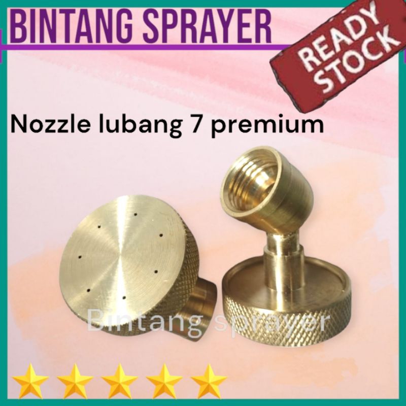 Nozzle spuyer lubang 7 gepak/spuyer lubang 7 premium