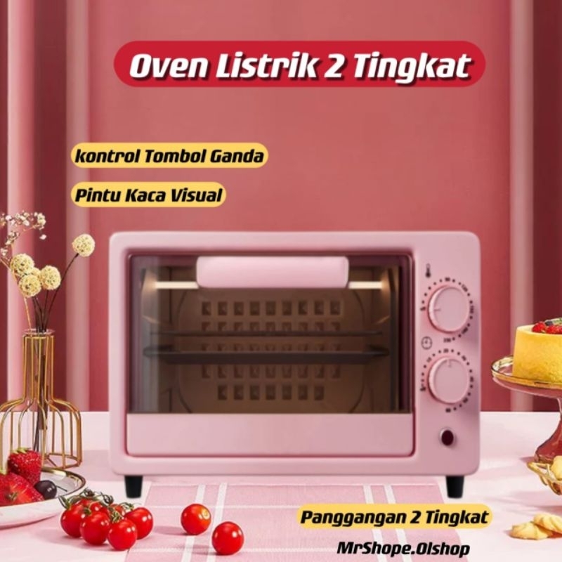 Oven Listrik Mini Microwave multifuncation Penghangat Makanan Lustrik⭐MrShope⭐