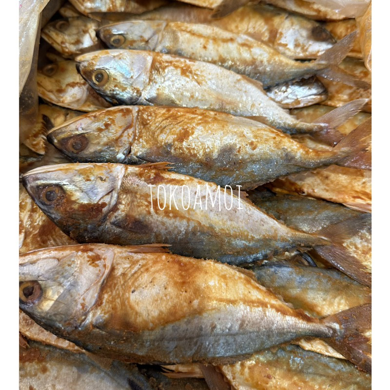 

Ikan Asin Gembung Kuning / Peda Gembung 300gr Khas Kalimantan