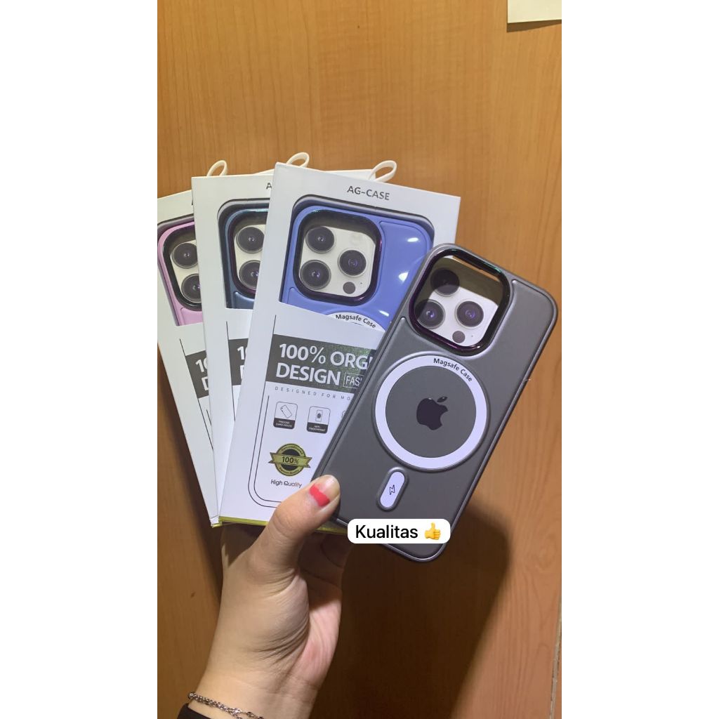 KampusCase - Smoke Magsafe Case Iphone 14 6.1 | 14 Pro 6.1 | 14 Plus/ Max 6.7 | 14 Pro Max 6.7 | Iph