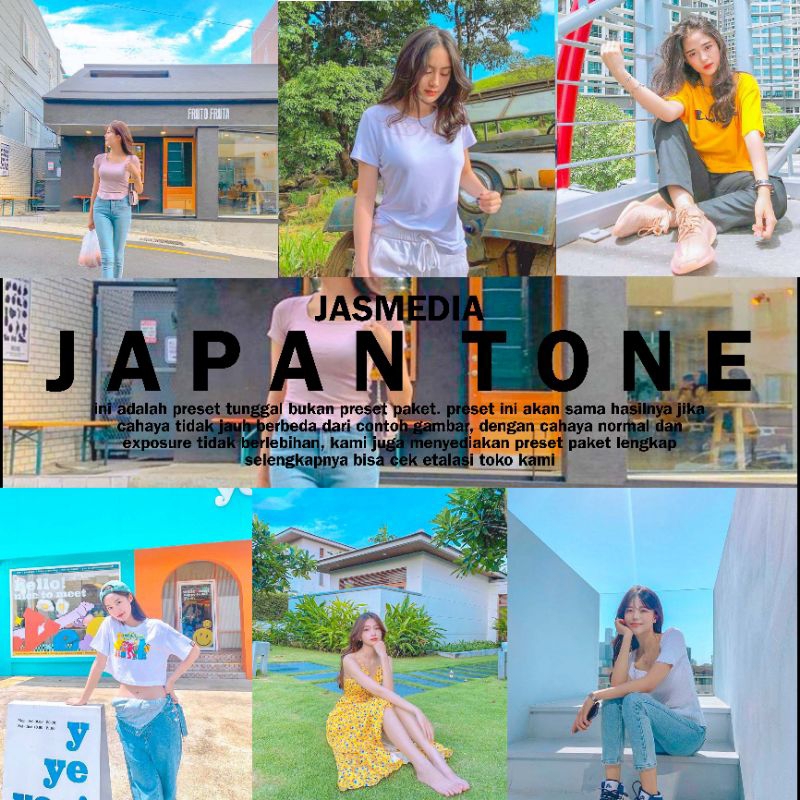 PRESET LIGHTROOM JAPAN TONE STREET PHOTOGRAPHY PREMIUM PRESET - (iOS & ANDROID) - BEST SELLER - JASM