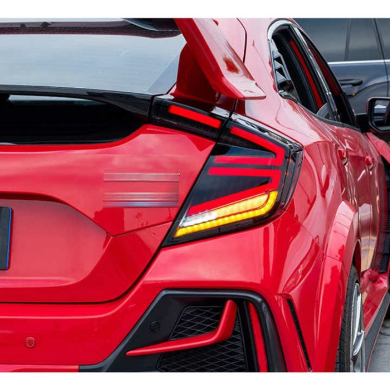 Stoplamp Honda Civic Turbo Type R Running Tail Light Stop Sein Hatchback Sedan