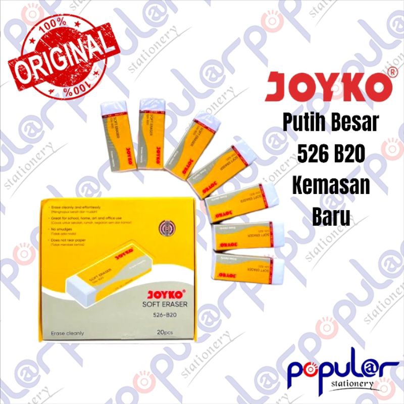 

Penghapus / Eraser Joyko Putih Besar