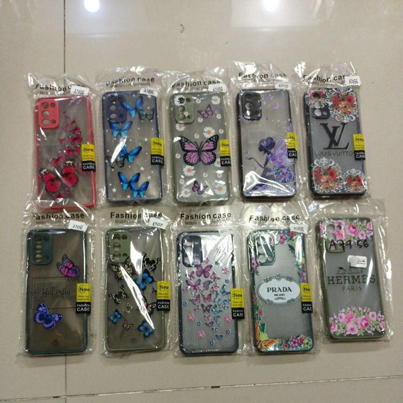 soft Case my choice  casing  gambar kupu-kupu Oppo A74 5g