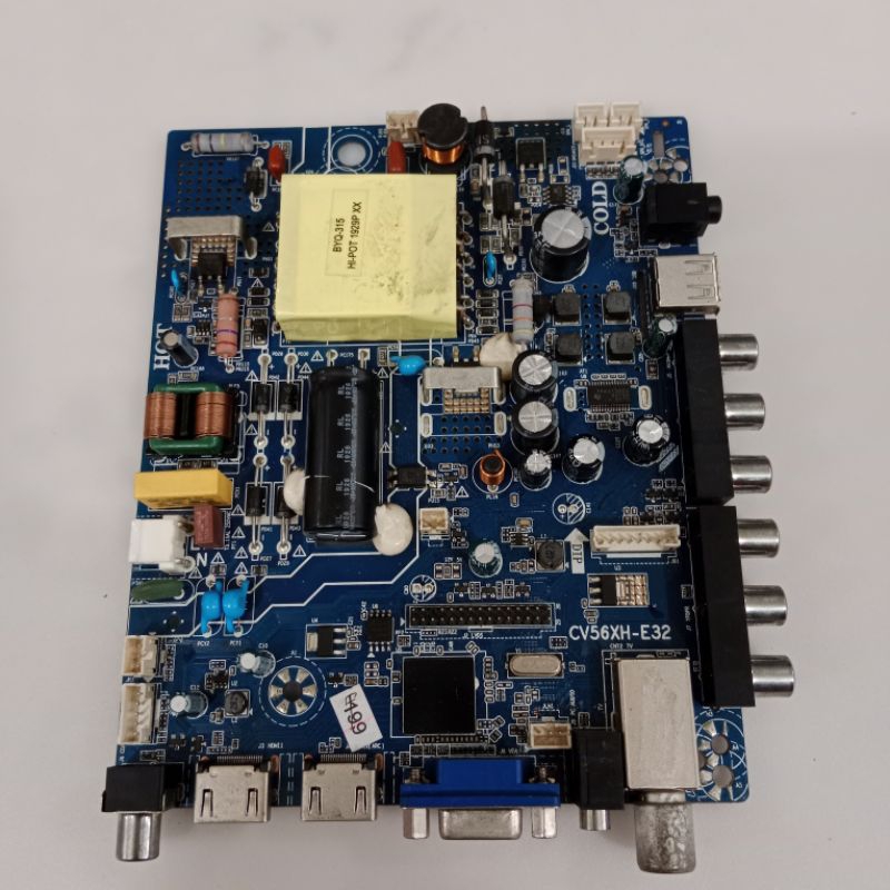POLYTRON PLD 32T1850 SECOND - MB ORI TV LED POLYTRON - MAINBOARD MOTHERBOARD MENBOARD MOBO BOARD MOD
