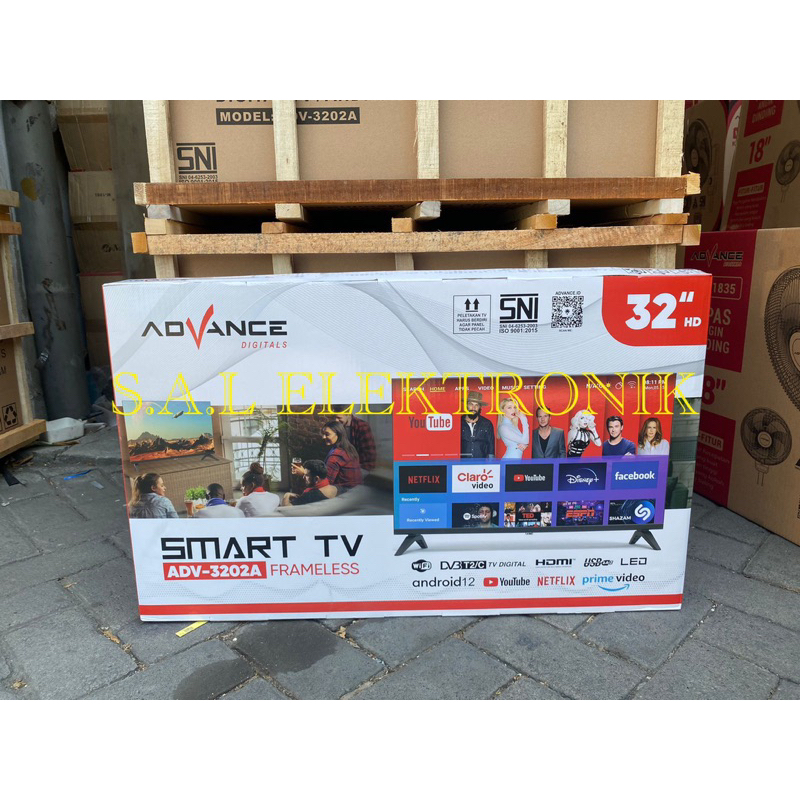 Android TV Advance 32inch Android 12 Smart TV