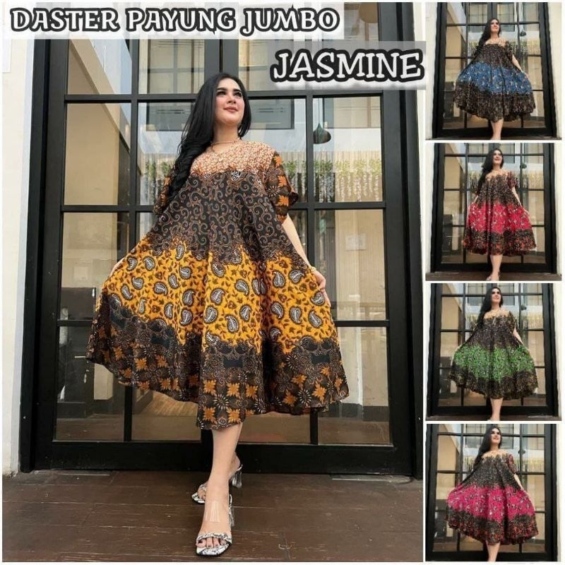 DASTER PAYUNG BATIK JUMBO daster wanita kekinian baju batik nusantara baju batik wanita premium dast