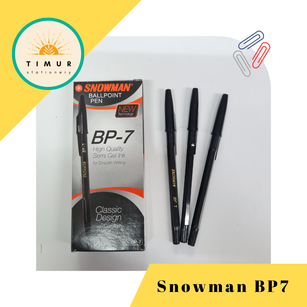 

Pen BP7 by SNOWMAN isi 12 pcs