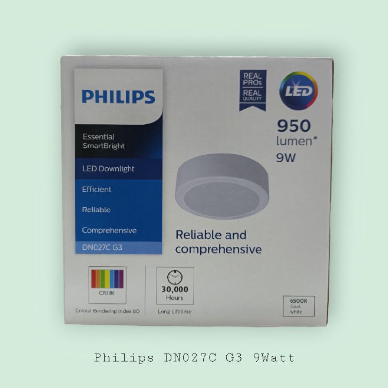 Downligt Outbo cahaya Putih DN027C G3 9Watt - Philips