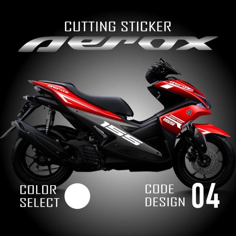 Stiker Cutting AEROX OLD Striping lis Motor Aerox