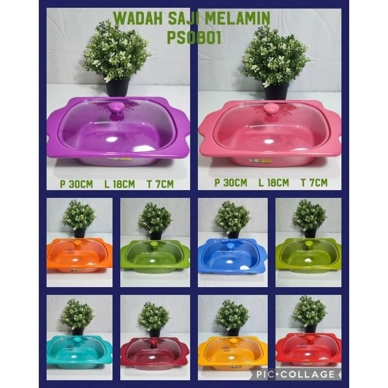 Buffet set Melamin Ps0801 Golden Dragon Wadah saji Prasmanan