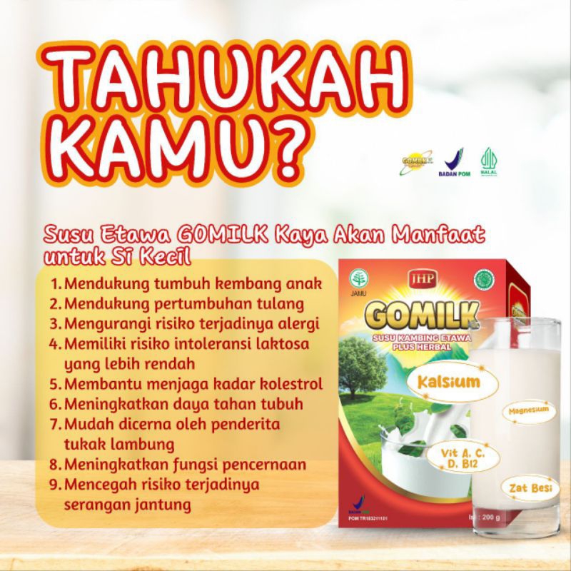 

susu kambing etawa plus herbal