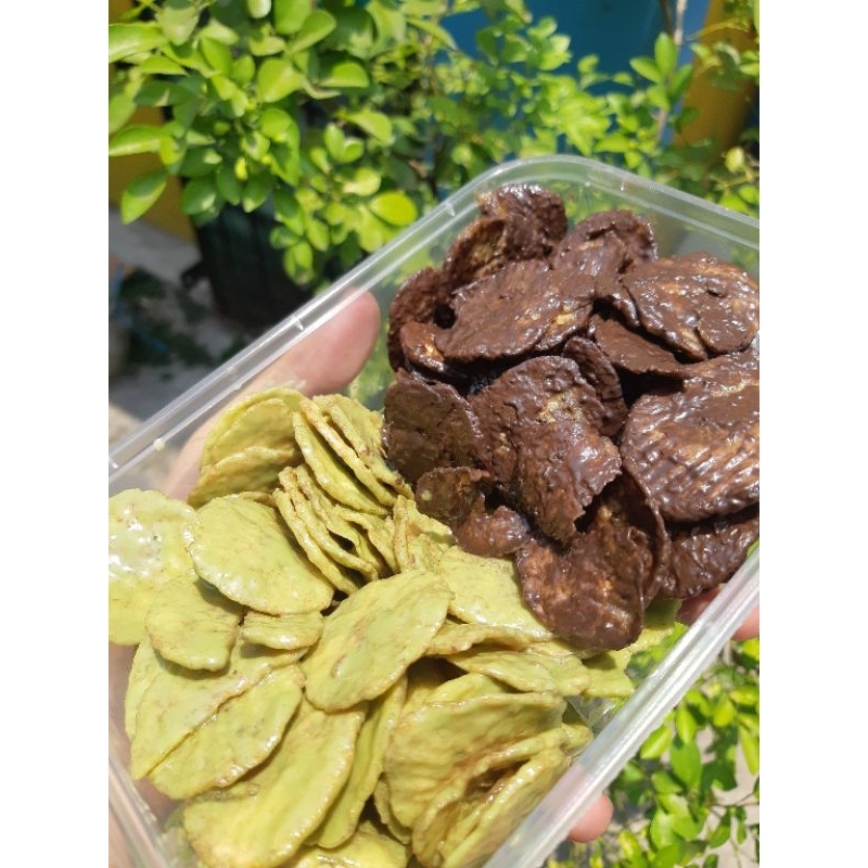 

KERIPIK PISANG COKLAT LUMER / BANANA CHIPS 150gr