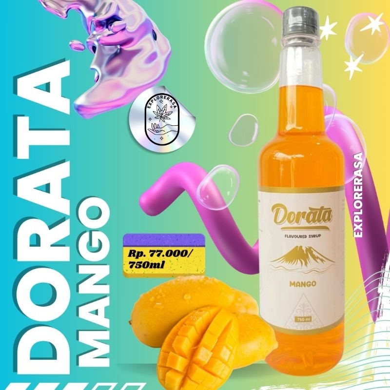

Dorata syrup rasa Mango isi 750 ml