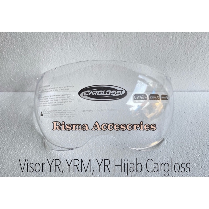 Kaca Visor Helm YR YRM dan YRH Cargloss Original