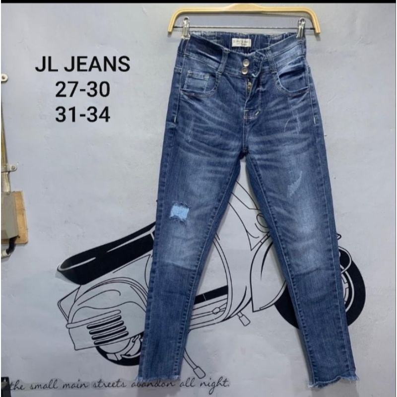 SKINY JEANS WANITA JEANS LINE (JL JEANS) Sz 27-34