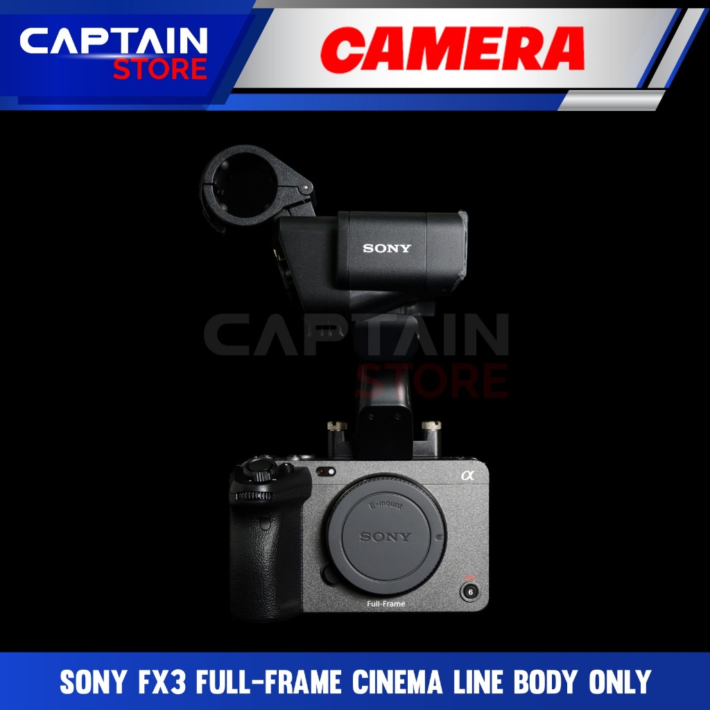 Sony FX3 Full-frame Cinema Line Body Only / Sony FX3 CInema Line