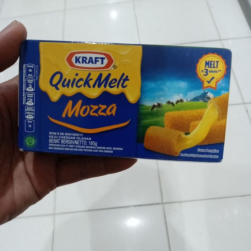 

Mahbubah - Kraft 165 g Keju Quick Melt Mozza