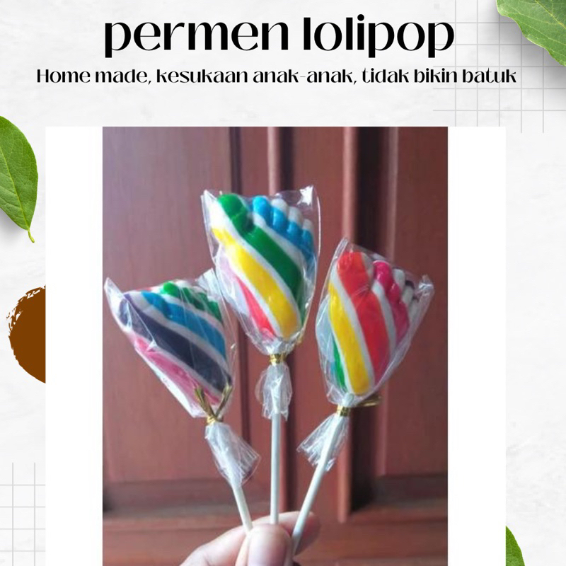 

PERMEN LOLIPOP PREMIUM INDONESIA / home made / PERMEN ANAK-ANAK