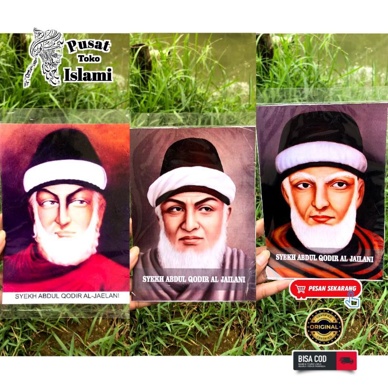 Foto Syekh Abdul Qodir Al-Jailani Ukuran 4R