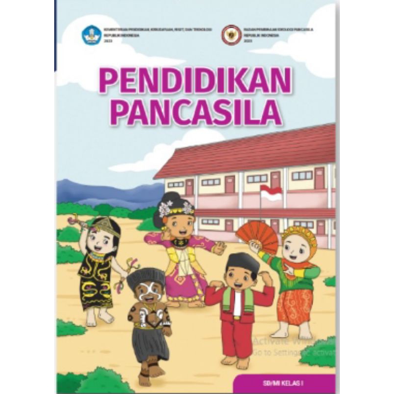

buku pendidikan pancasila kelas 1sd kurikulum merdeka