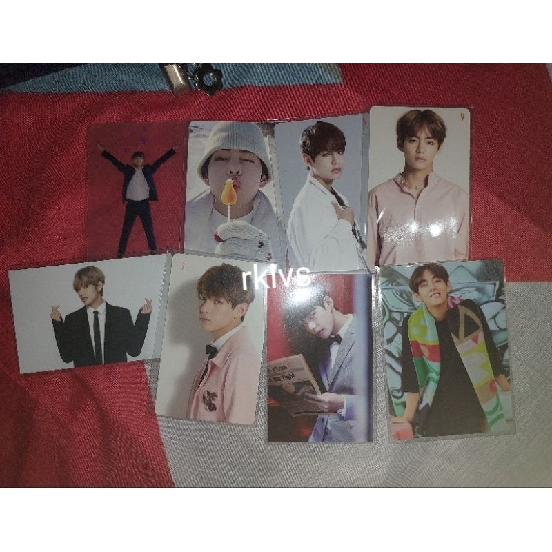 TAEHYUNG V PC PHOTOCARD WINTER PACKAGE ARMY BOOTH I NEED U DOPE FESTA