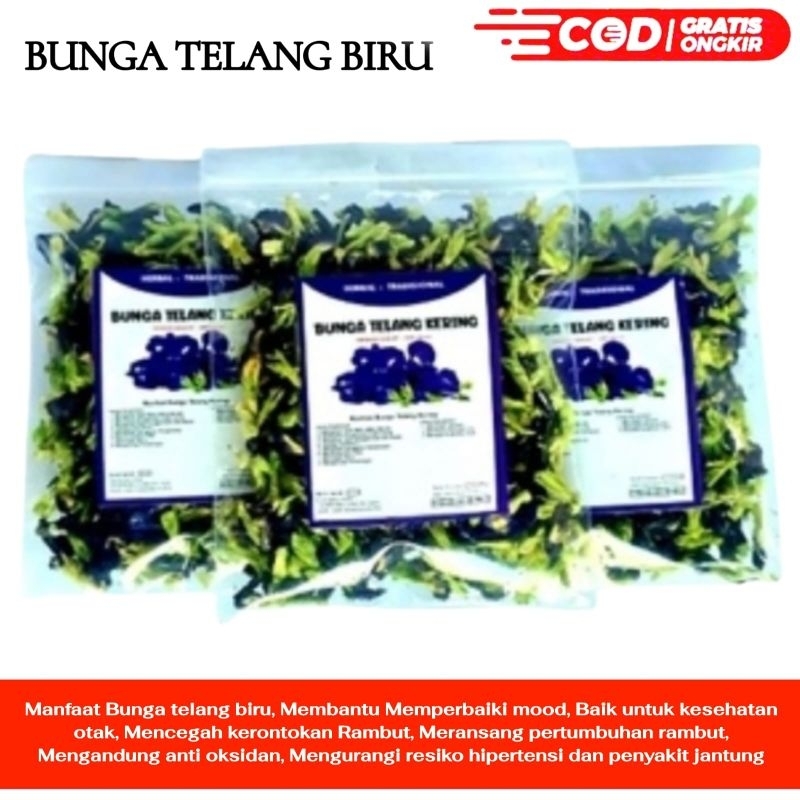 

BUNGA TELANG KERING 100 GRAM