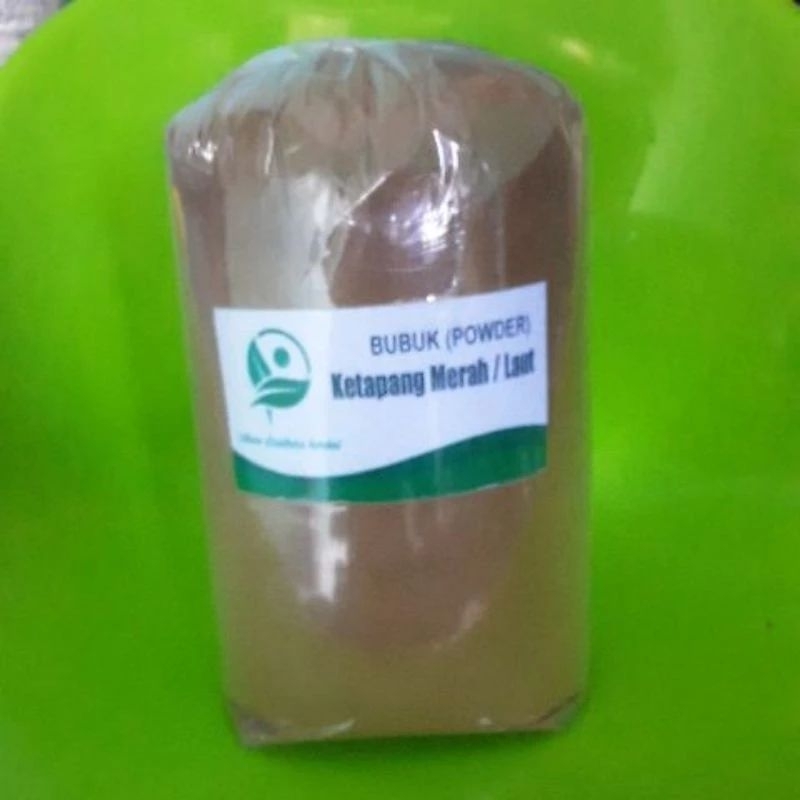 

Bubuk Daun Ketapang merah/Laut Originall kemasan 1kg