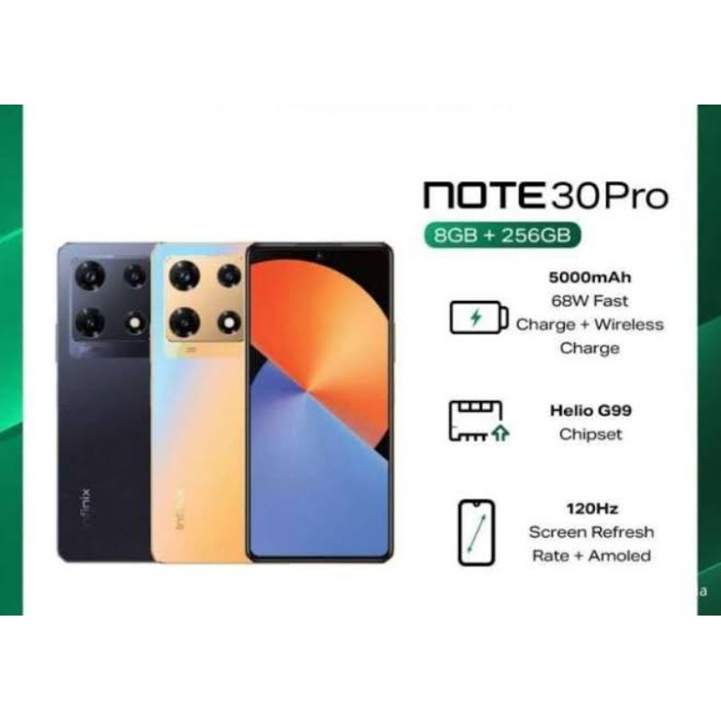 INFINIX NOTE 30. RAM 8/256