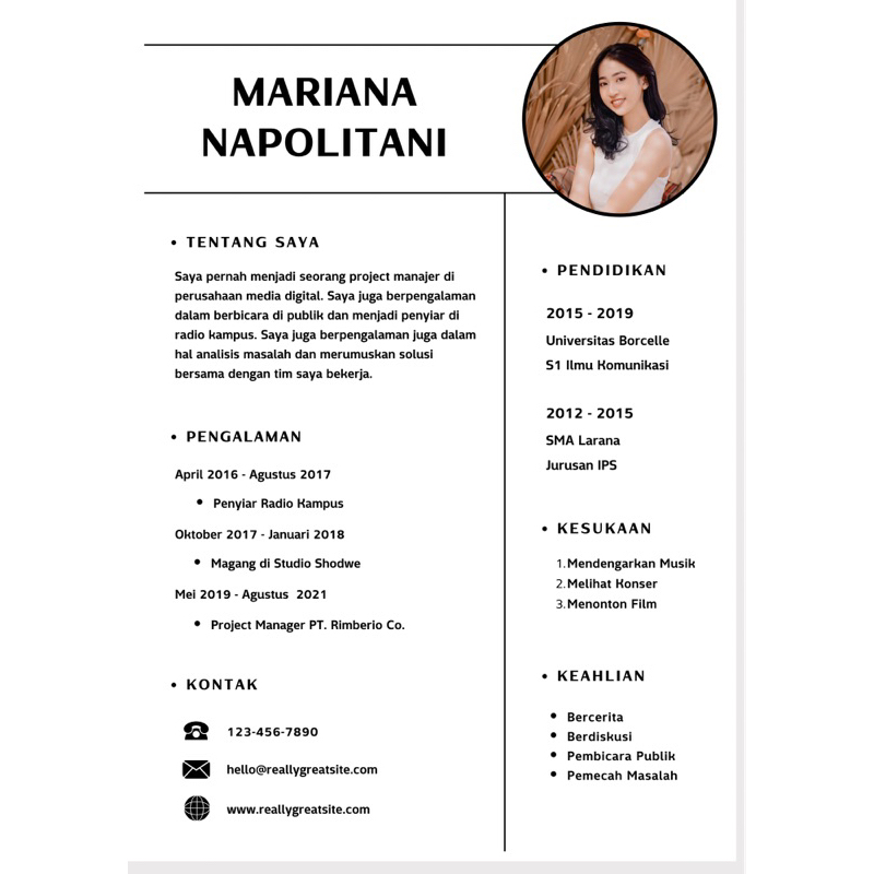 

CV KERJA MURAH